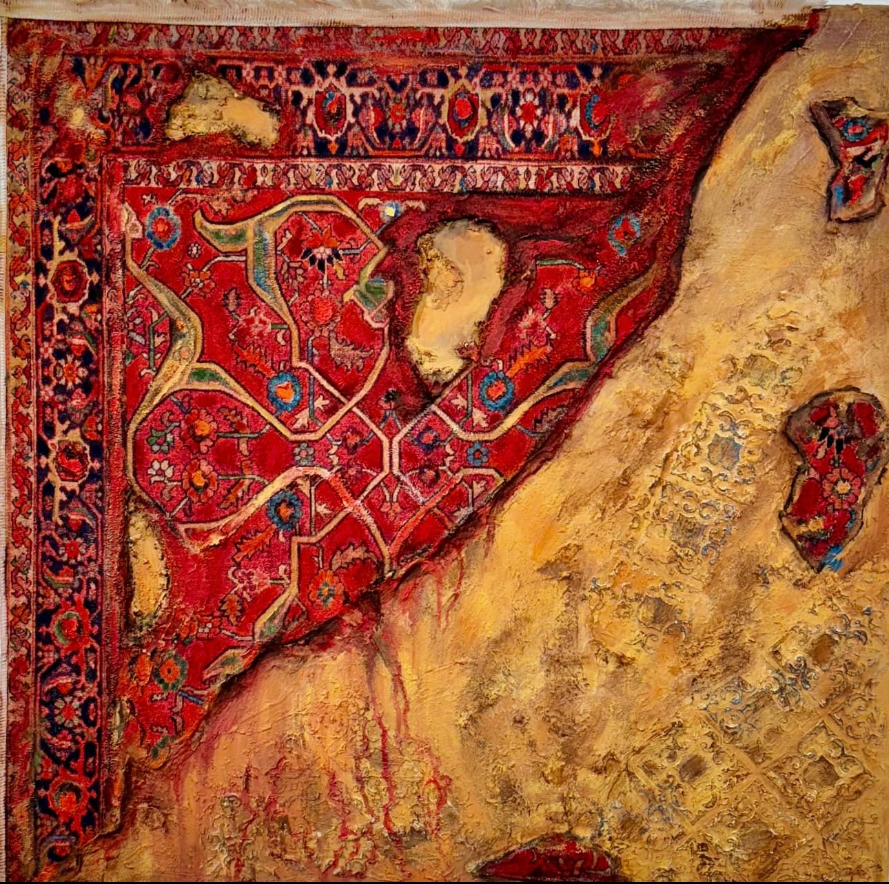 Yanan halı kalan iz - Görsel 1